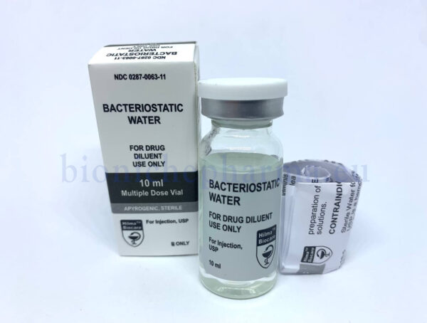 Bacterioststic Water